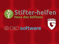 Neues IT-Angebot auf Stifter-helfen: G DATA Antivirus Business und Endpoint Protection Business in O&O Syspectr
