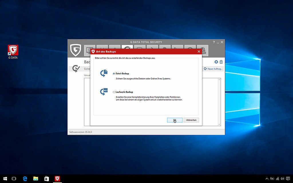 Schritt 2: Datei-Backup