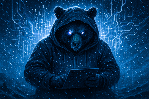 APT29: Cozy Bear / Nobelium / Midnight Blizzard Bär als Sinnbild für APT29: Cozy Bear / Nobelium / Midnight Blizzard